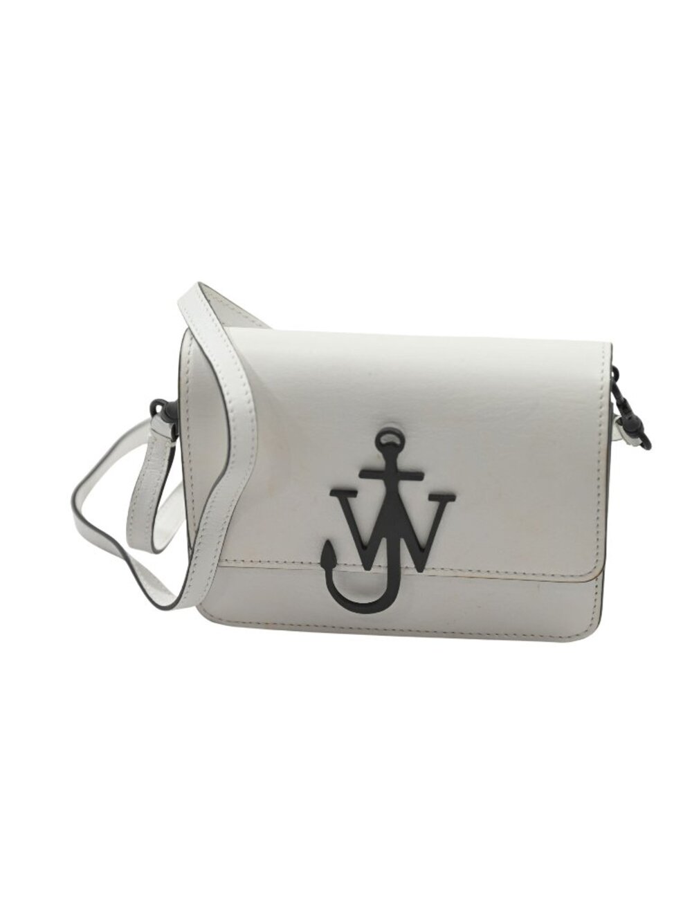 JW Anderson Anchor Logo Crossbody Bag in White